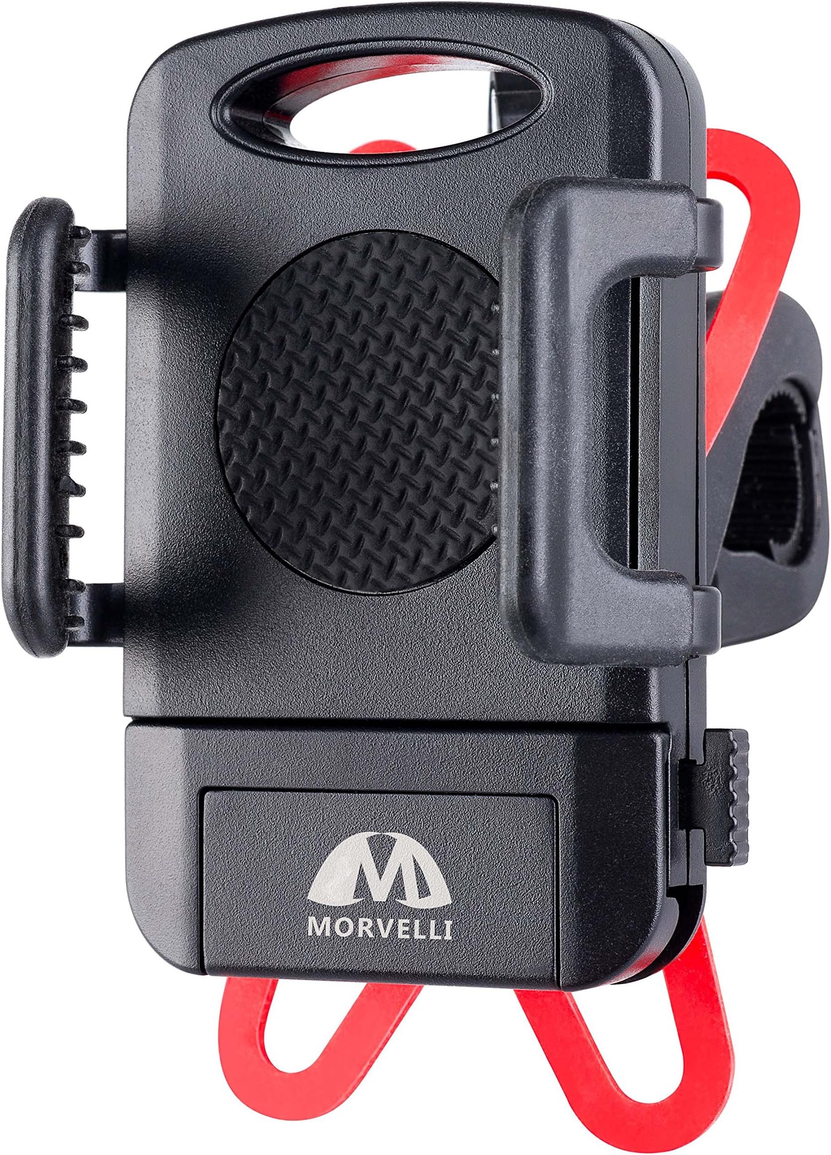 Bike Phone Mount Fits iPhone 6s, 6s Plus, iPhone 7, 7 Plus, Galaxy S8, S7, S6, S5, GPS Device Holds Phones Up To 3.94" Wide