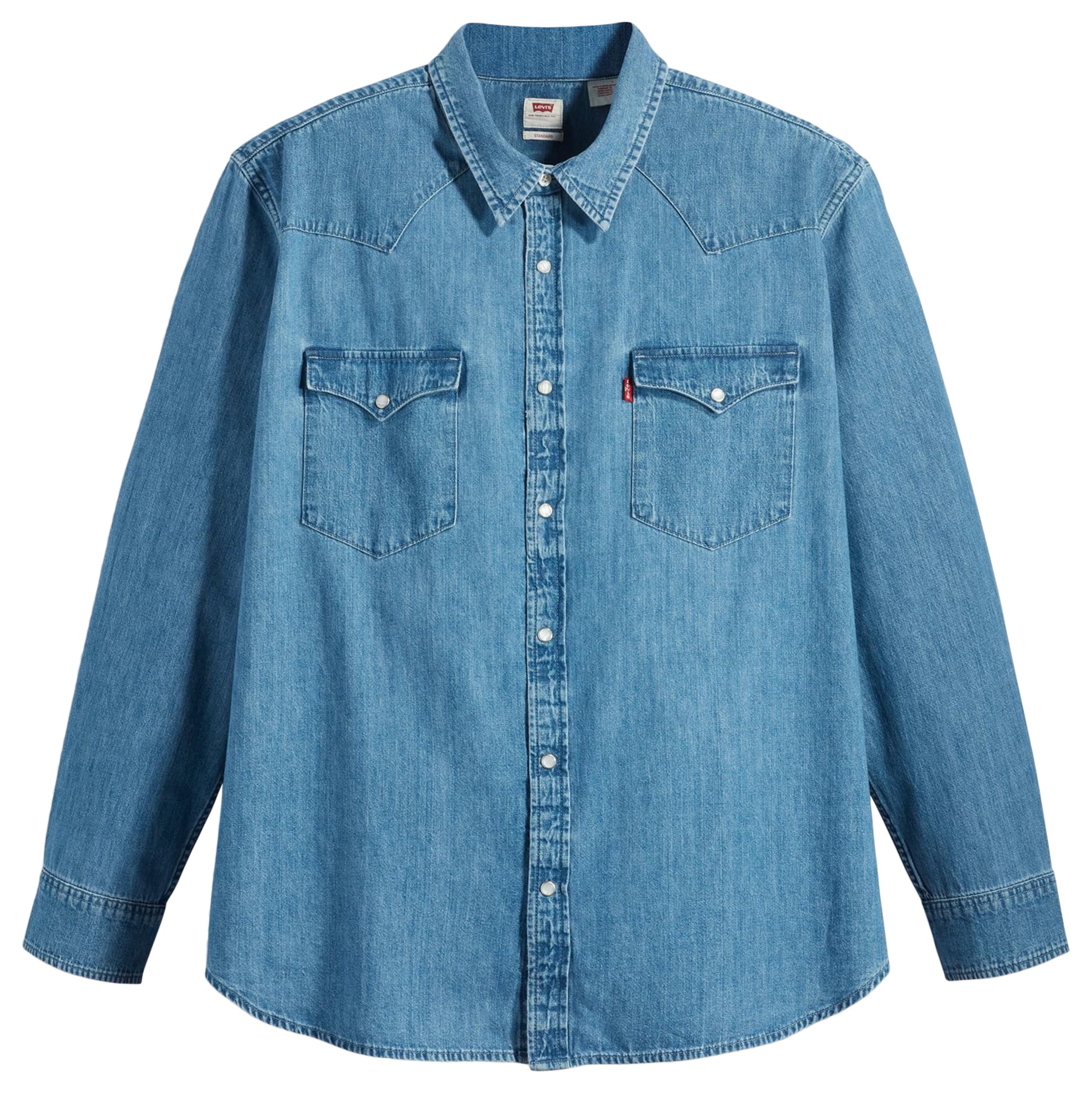 Levi's Big & Tall Classic Western Camisa para Hombre