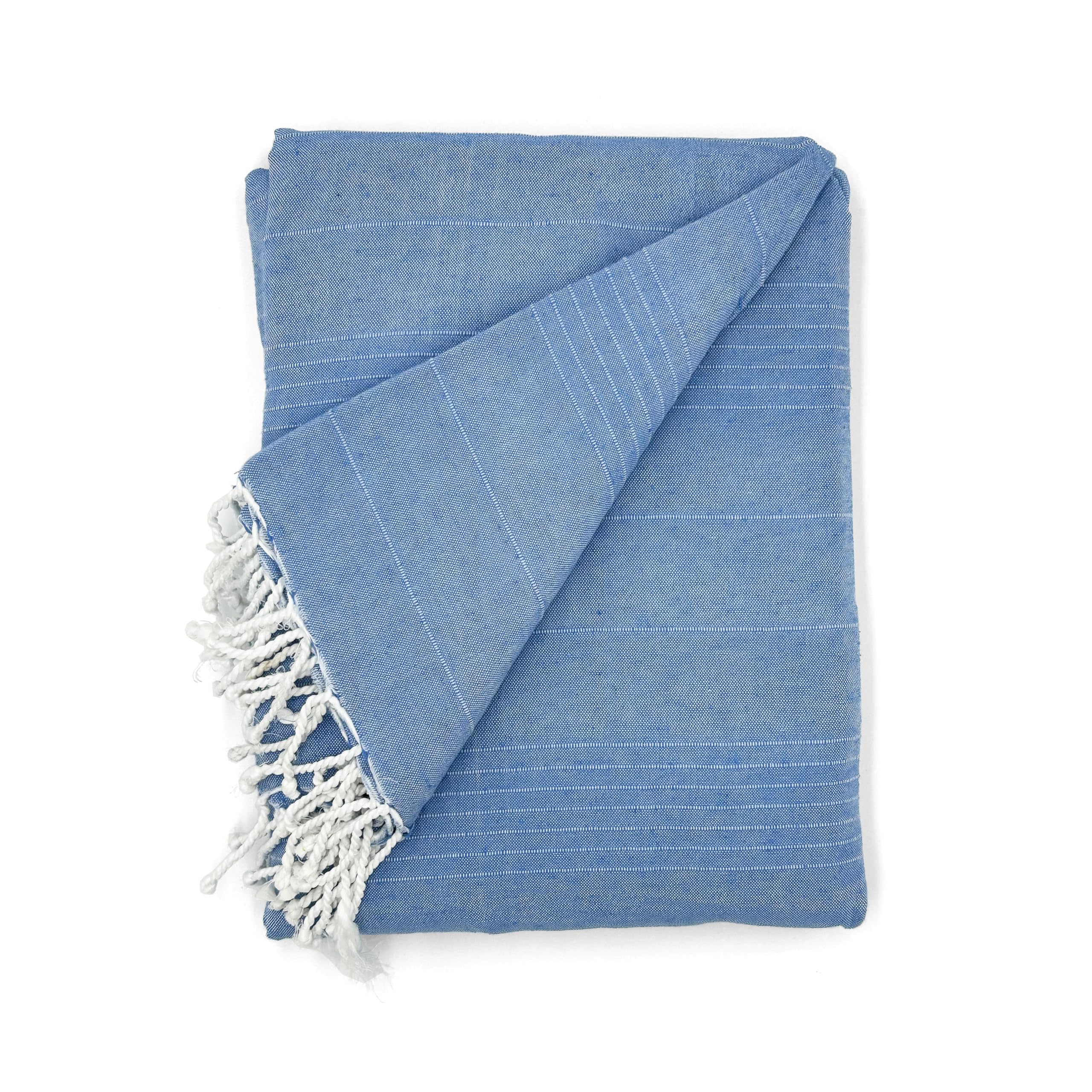 MILYUNATELAS - Colcha Multiusos para Sofás Macarena - Color Azul - 300x260 cm - 50% Algodón - Fabricado en España