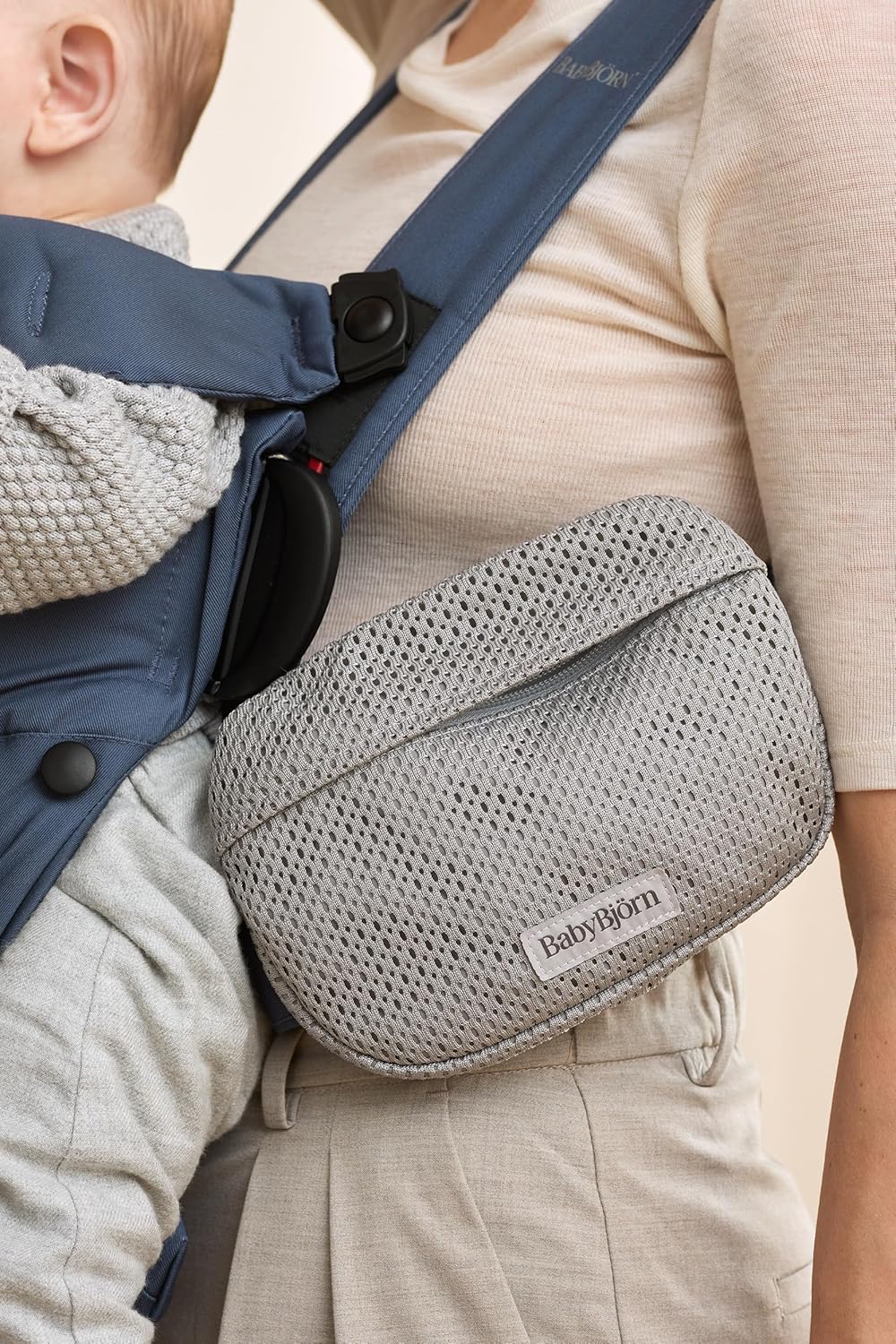 BabyBjörn Grey Mesh Baby Carrier Bag