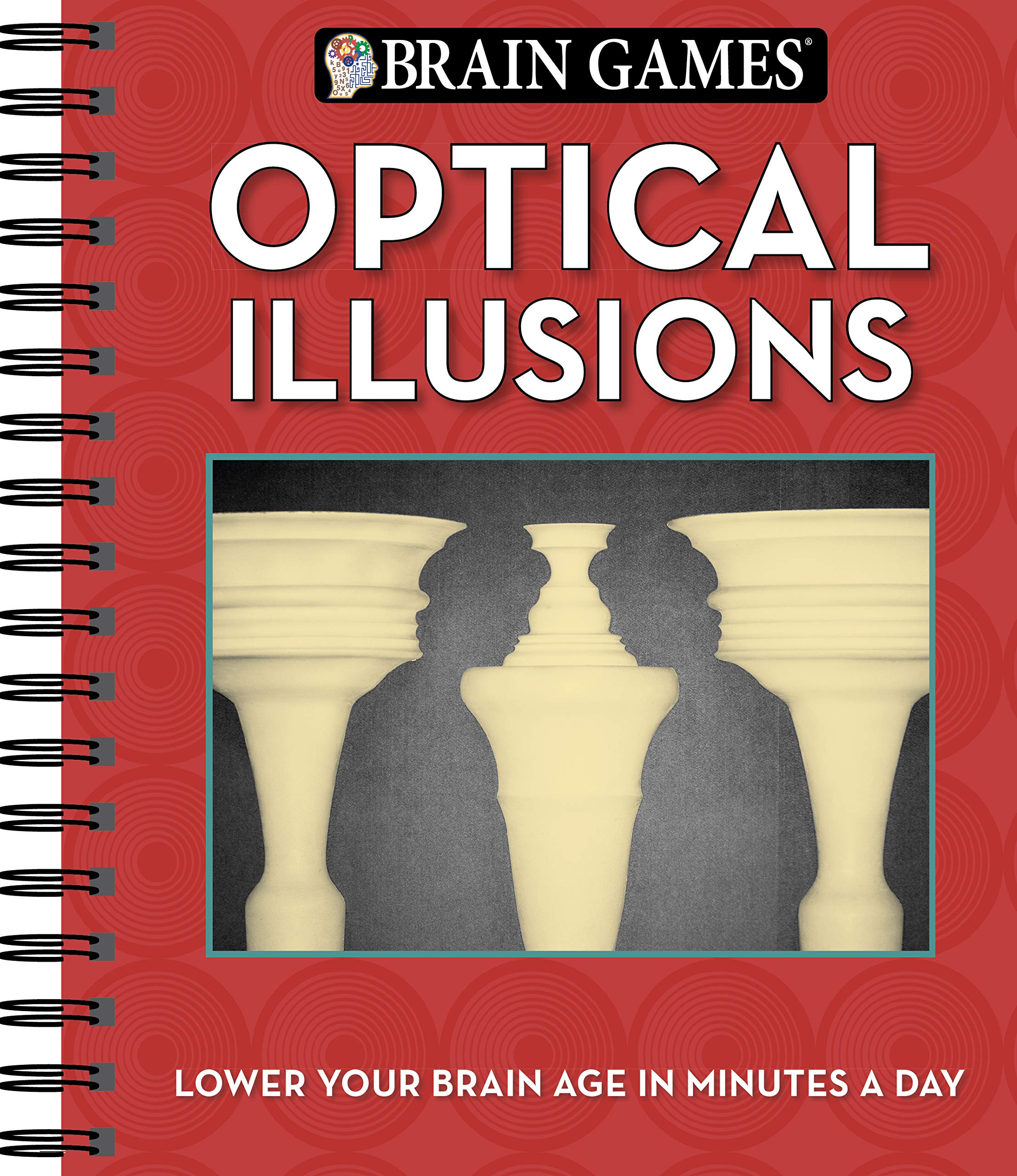 Brain Games - Optical Illusions Spiral-bound – August 26, 2013