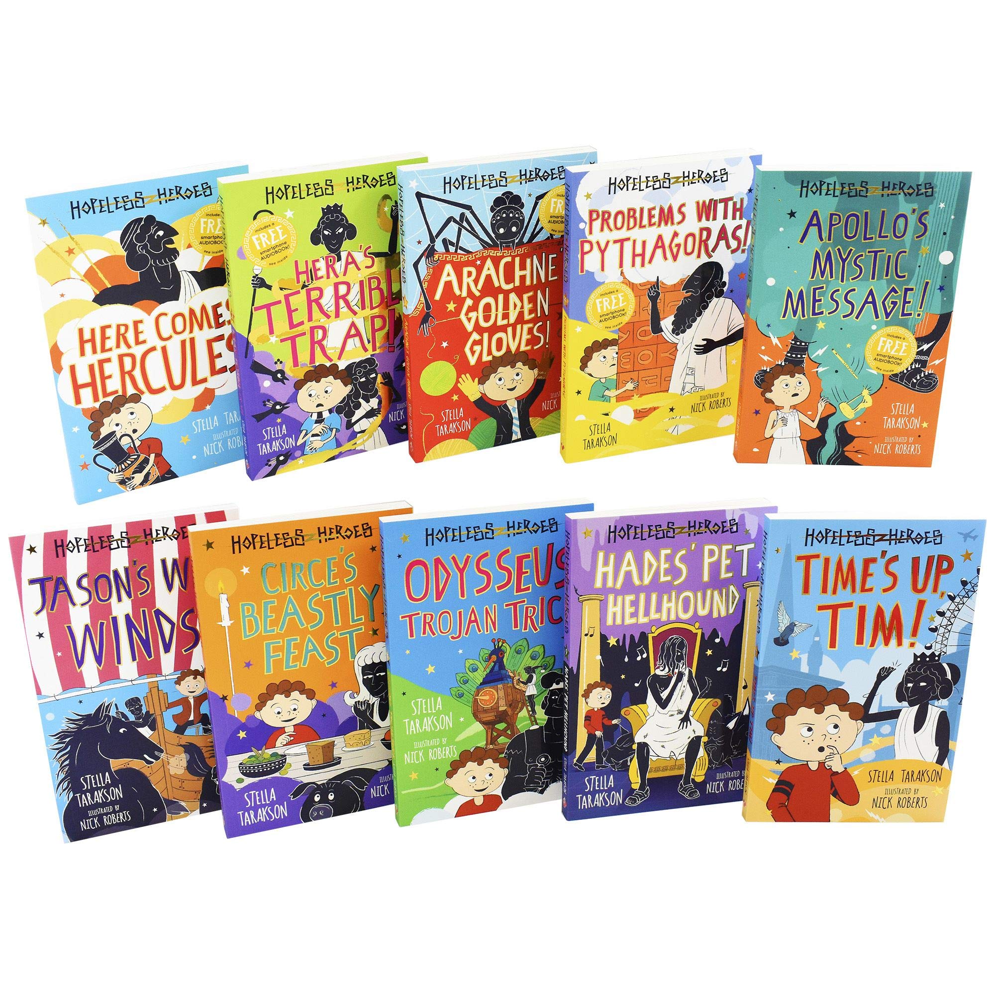 Hopeless Heroes: The Greek God 10 Book Collection