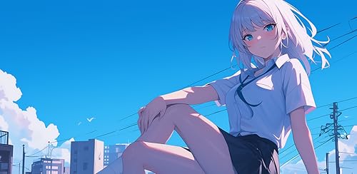 Anime Girls Screensaver: Manga Inspired with Relaxing Music, Ambient HD Videos, and Serene Sounds fo