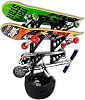 StoreYourBoard Longboard Wall Rack, Triple Longboard Storage