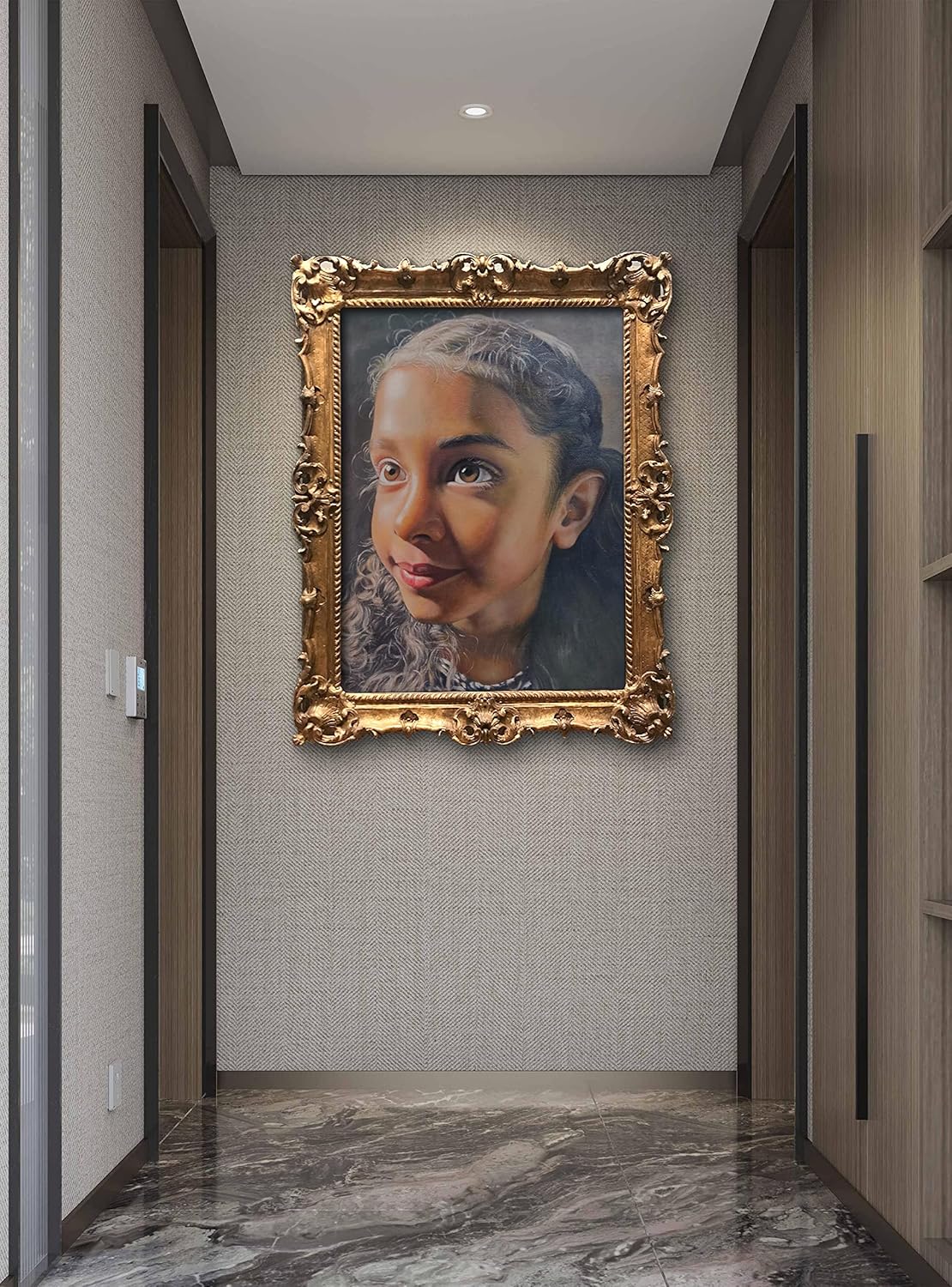 Custom portrait painting from photo, Hand Painted with oil on canvas, Personalized Art works for Birthday, Wedding, Anniversary, Unique and Original.