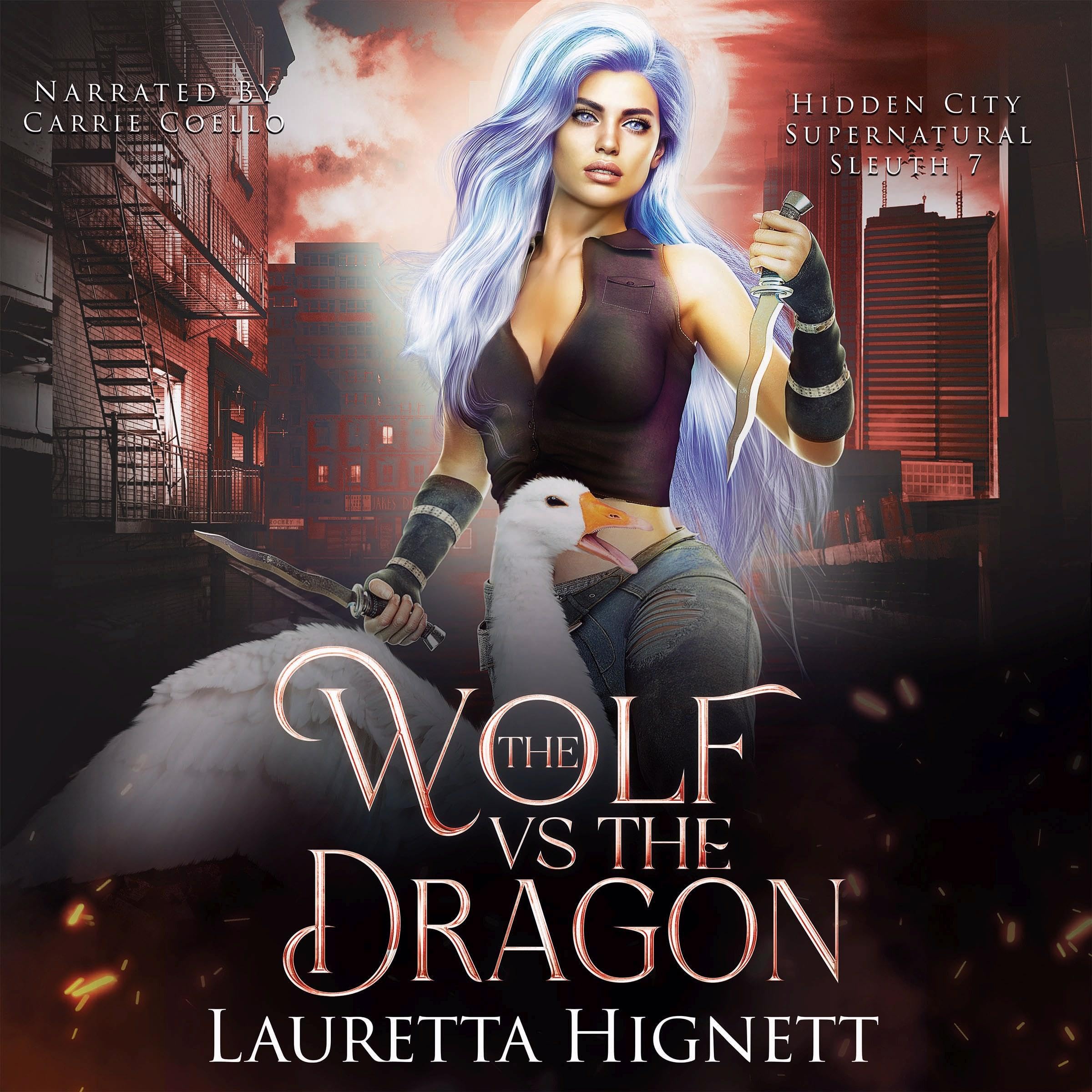 Cover art for The Wolf vs the Dragon