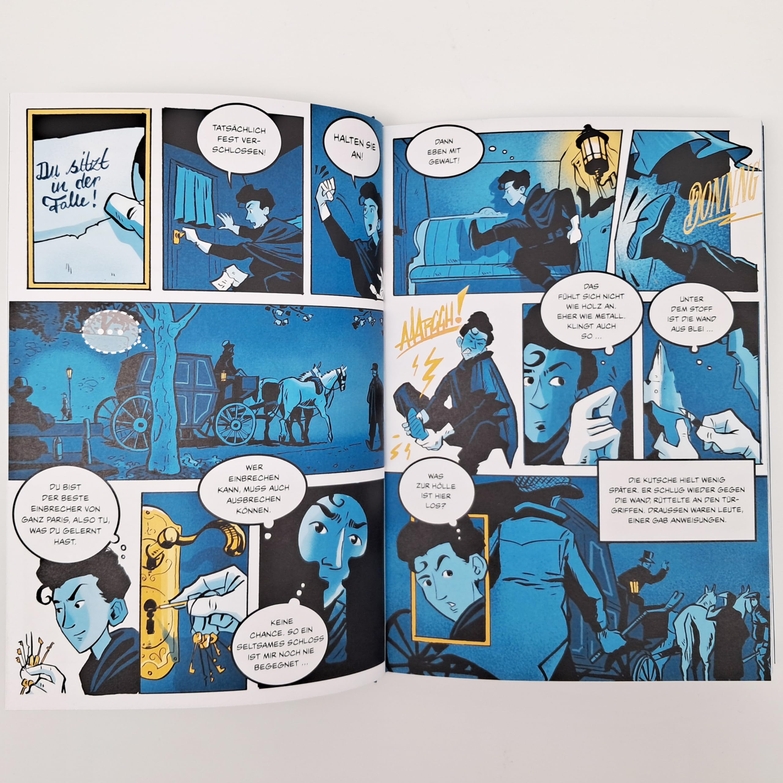 Aristide Ledoux – Meisterdieb wider Willen: Eine spannende Meisterdiebgeschichte in einem aufregenden Mix von Text und Illustrationen