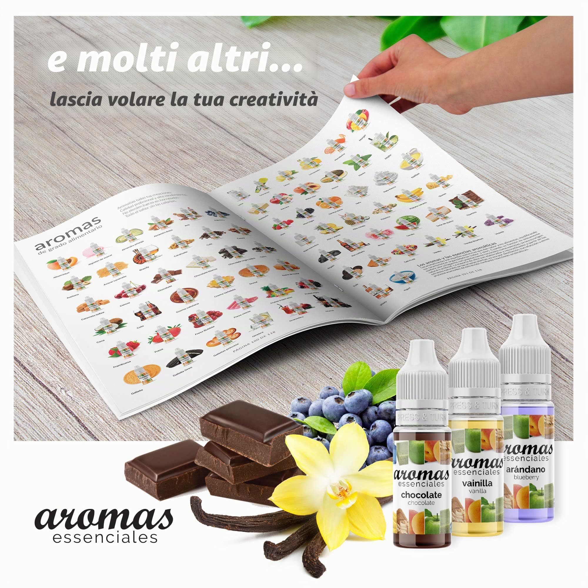 Essenciales Aroma Alimentare Concentrato piña colada - 1 L - Estratto per dolci, bevande e ricette creative