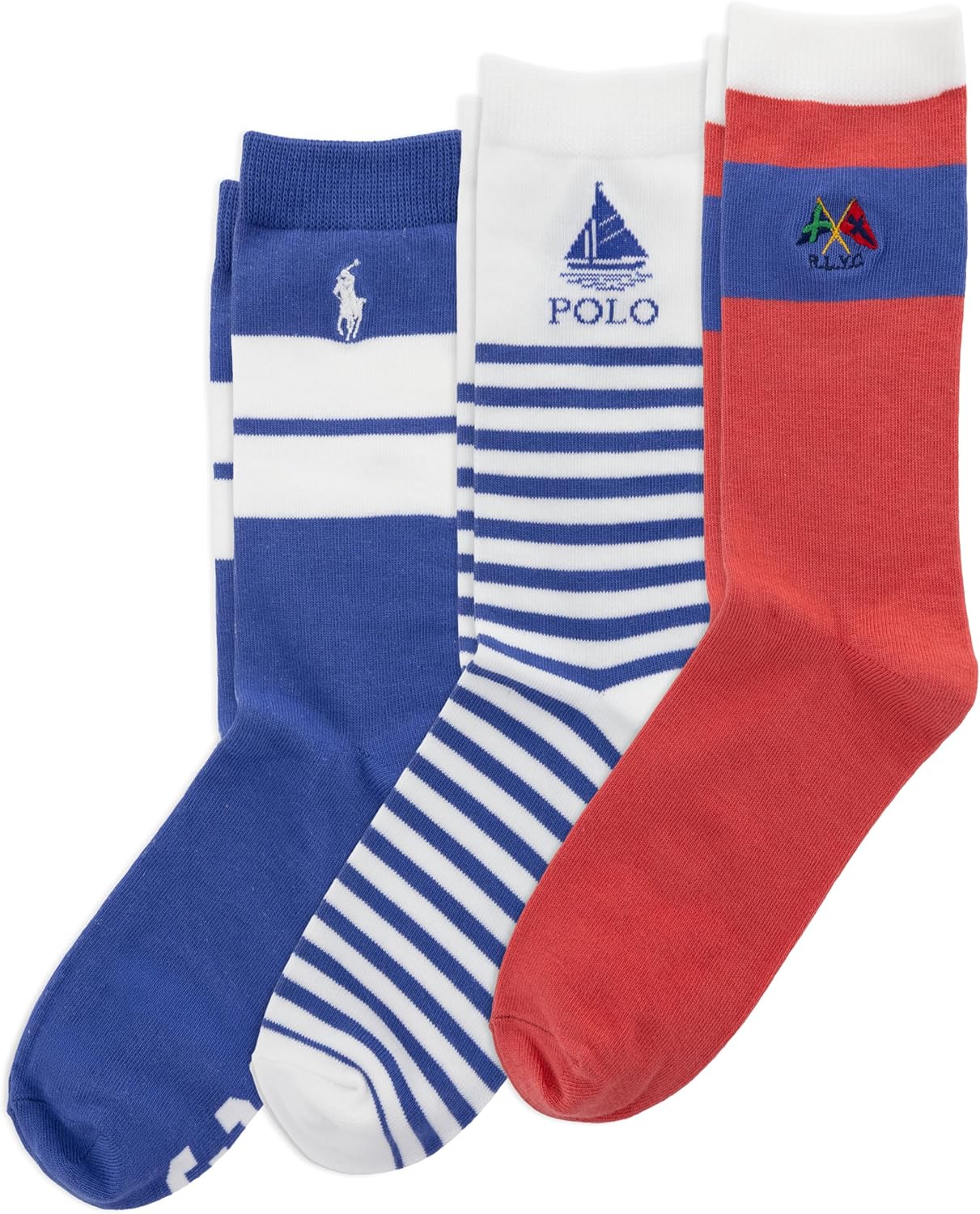 POLO RALPH LAUREN unisex-baby Nautical 3pk