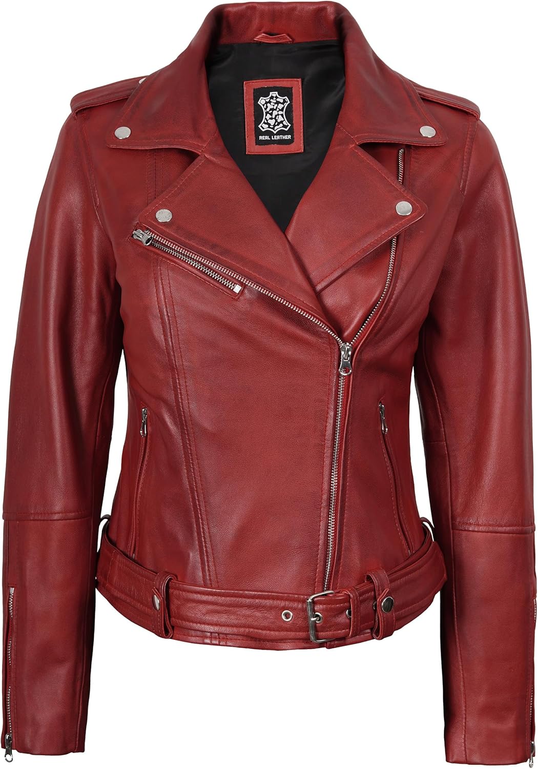 fjackets Women Leather Jackets Real Lambskin Stylish Leather Jackets Womens Premium Outerwear Leather Jacket For Women - Image 2