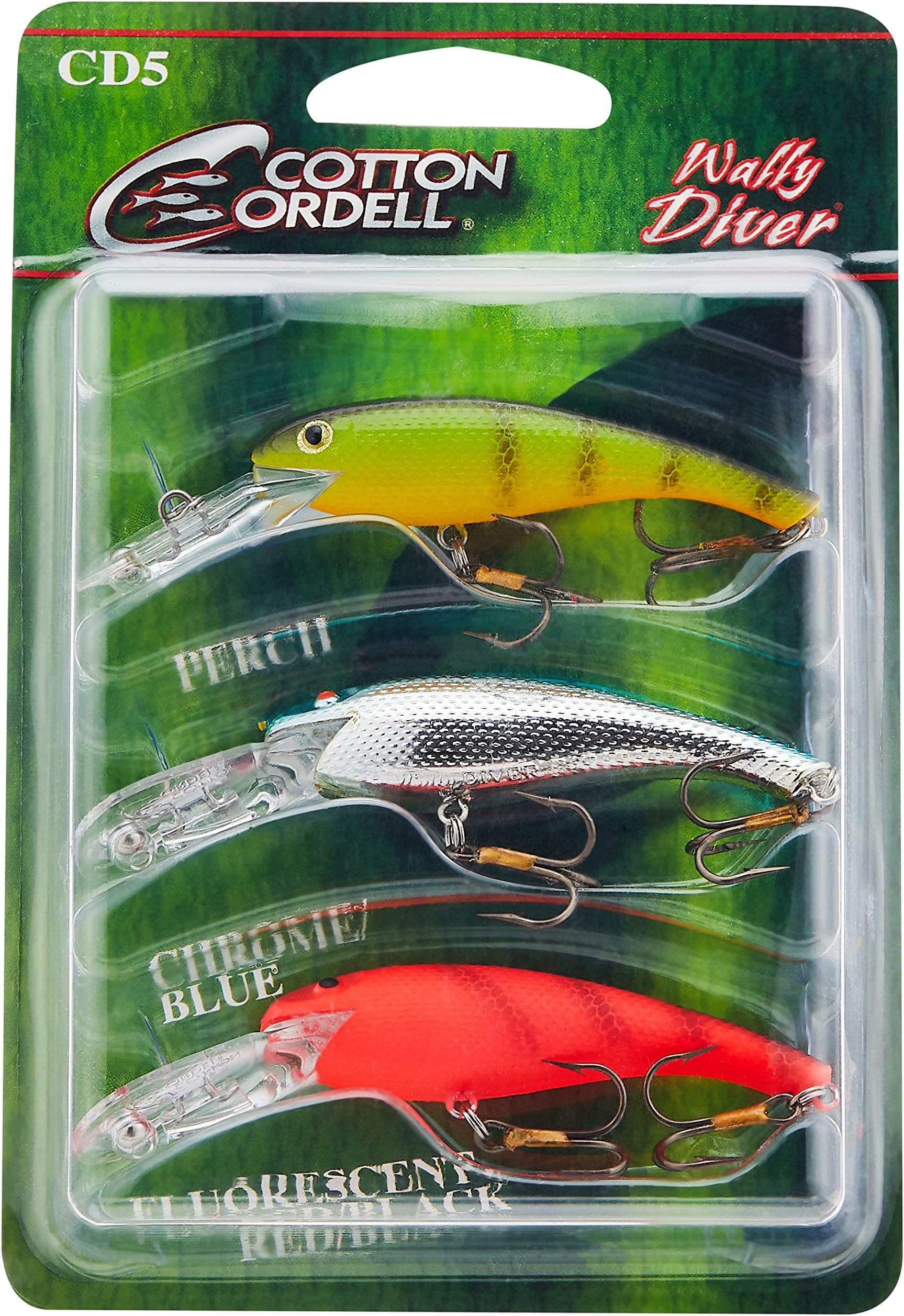 PK3CD5-1 Wally Diver 3 Pack Assortment