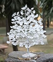 Vista 69 de Rose Quartz Gemstone Tree of LifeNatural Reiki Crystals Gemstone Chakra Tree for Positive Energy, Geode Agate Slice Base, Feng Shui Decor, Good