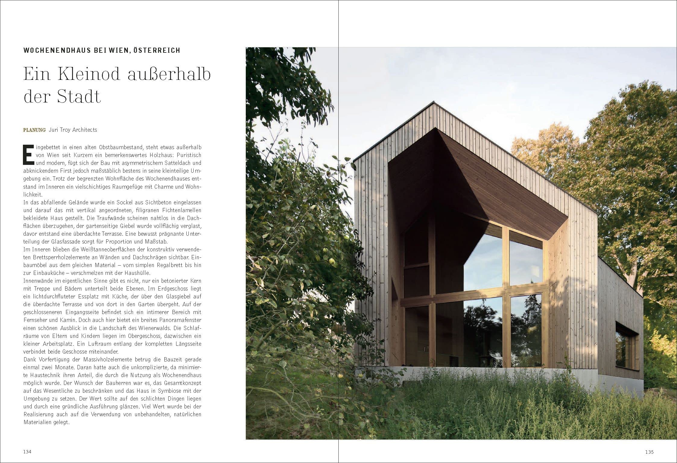 Häuser aus Holz: Natürlich und zeitlos bauen