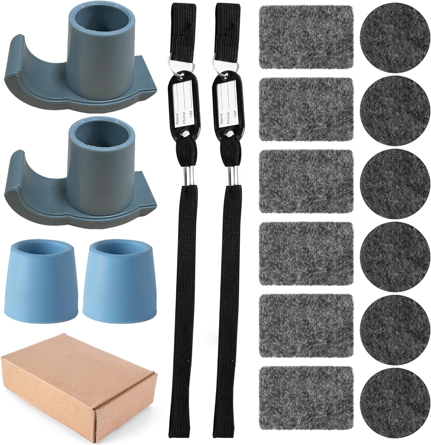 DRONIRING Walker Ski Glides Set 2 Pcs Walkers Glides & 2