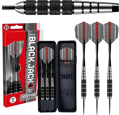 Harrows Black Jack Tungsten Look Dart