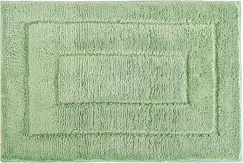 Miniatura 3 de GRANNY SAYS - Tapetes antideslizantes color verde salvia, de 24 x 36 pulgadas, grandes, lavables, de microfibra absorbente para el suelo del baño,