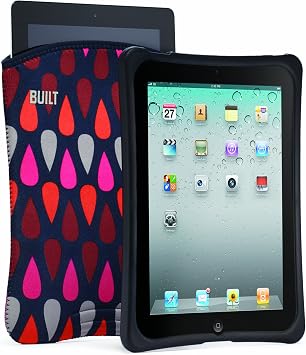 BUILT Apple iPad or iPad 2 Ergonomic Hard-Shell Case, White