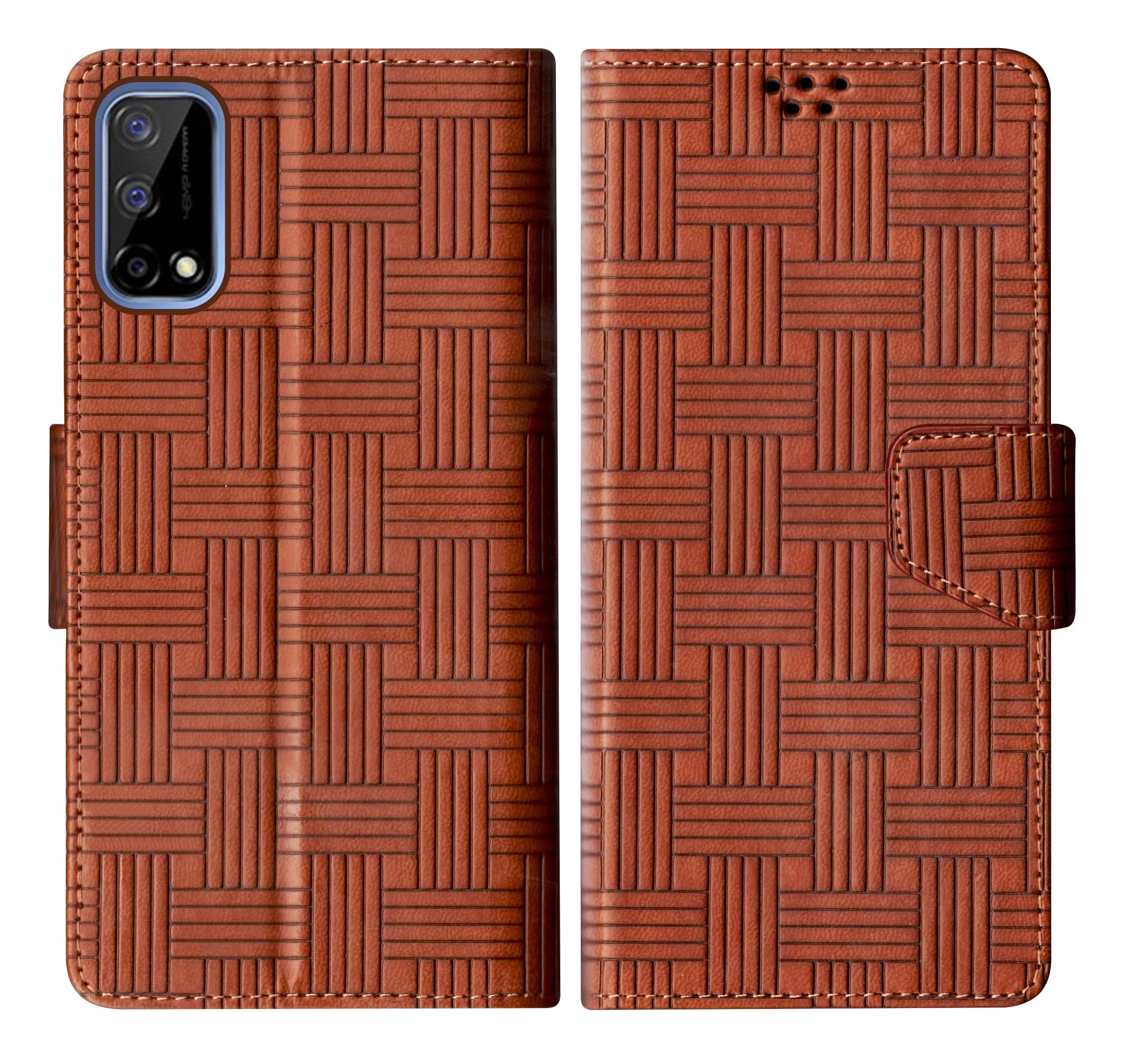 SBMS Realme Narzo 30 Pro 5G Flip Cover Back Cover Case with Magnatic Closure | Inbuilt Stand | Card & Money Pocket (Mat Tan) (B0CCMFMFBS) Amazon Price History, Amazon Price Tracker