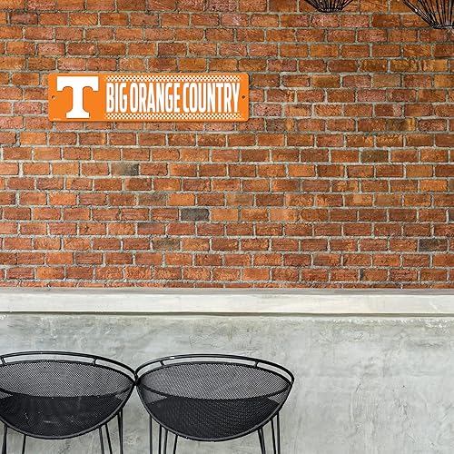 Vista 593 de Rico Industries Letrero de plástico de la NCAA de plástico de 4 x 16 pulgadas Alternativo