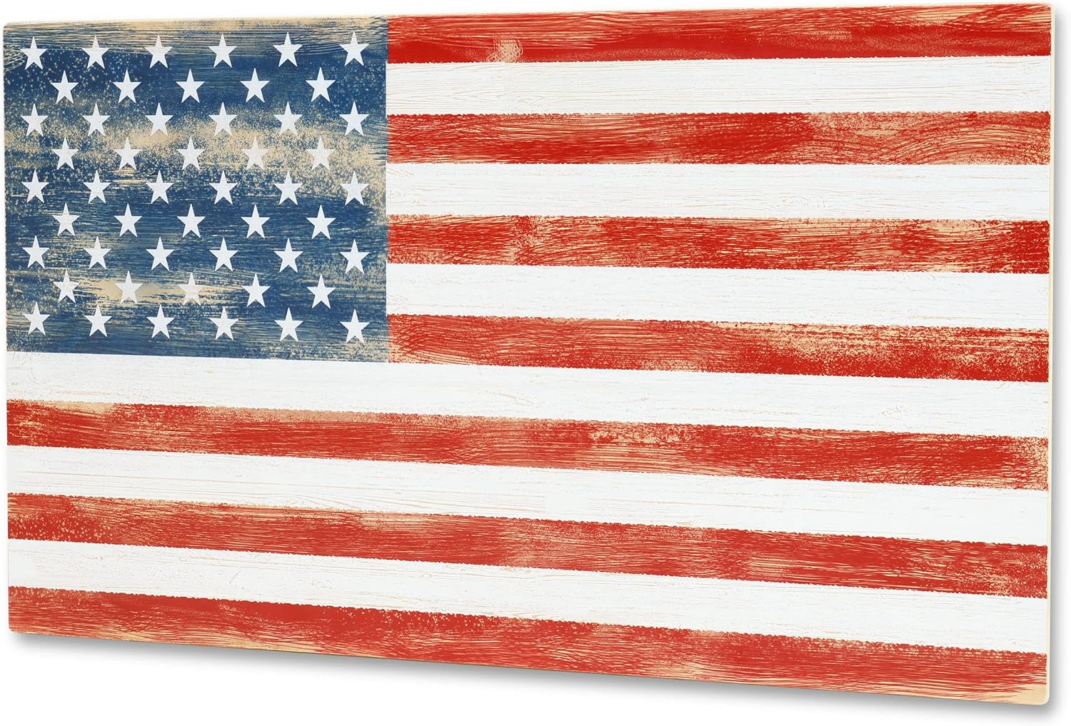 GoSports REAL GRAIN XL Wooden Wall Art - 38" x 22" - America, Texas or California