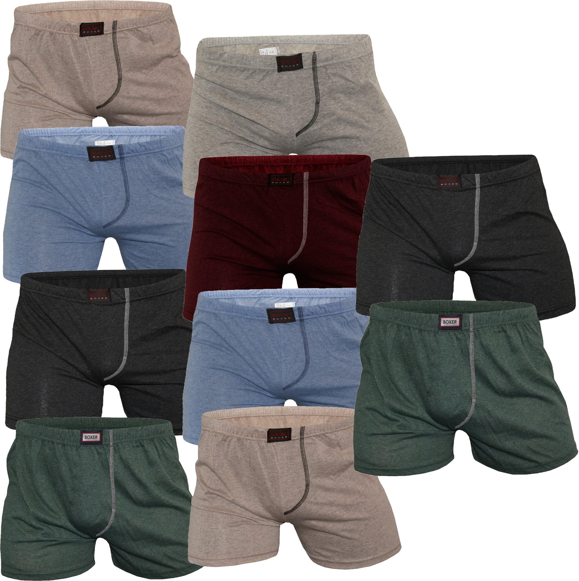 SGS 10 Retro Cotton Pants Underpants BAKIS Men Boxer Shorts Underwear S M L XL XXL XXXL
