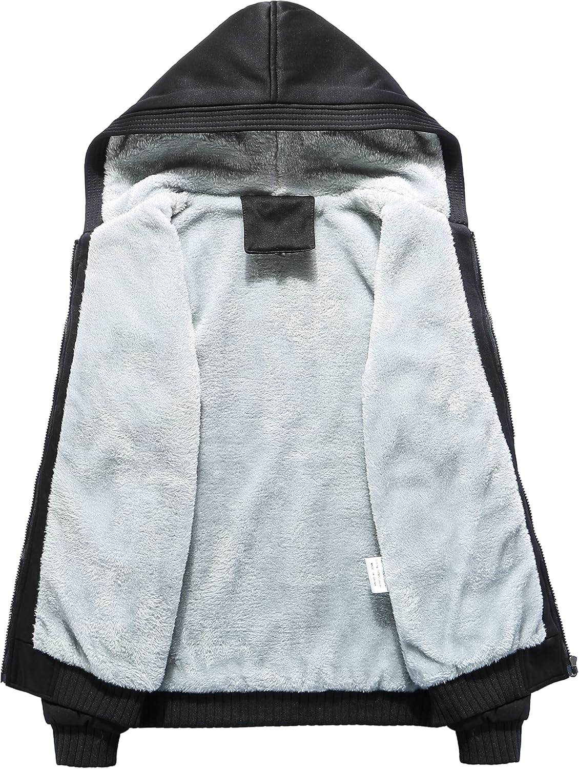 ALRRGPB Custom Hoodies for Men Personalized Jacket Design Your Own made Sweatshirt Fleece Full Zip Winter Baseball Coat - Image 7