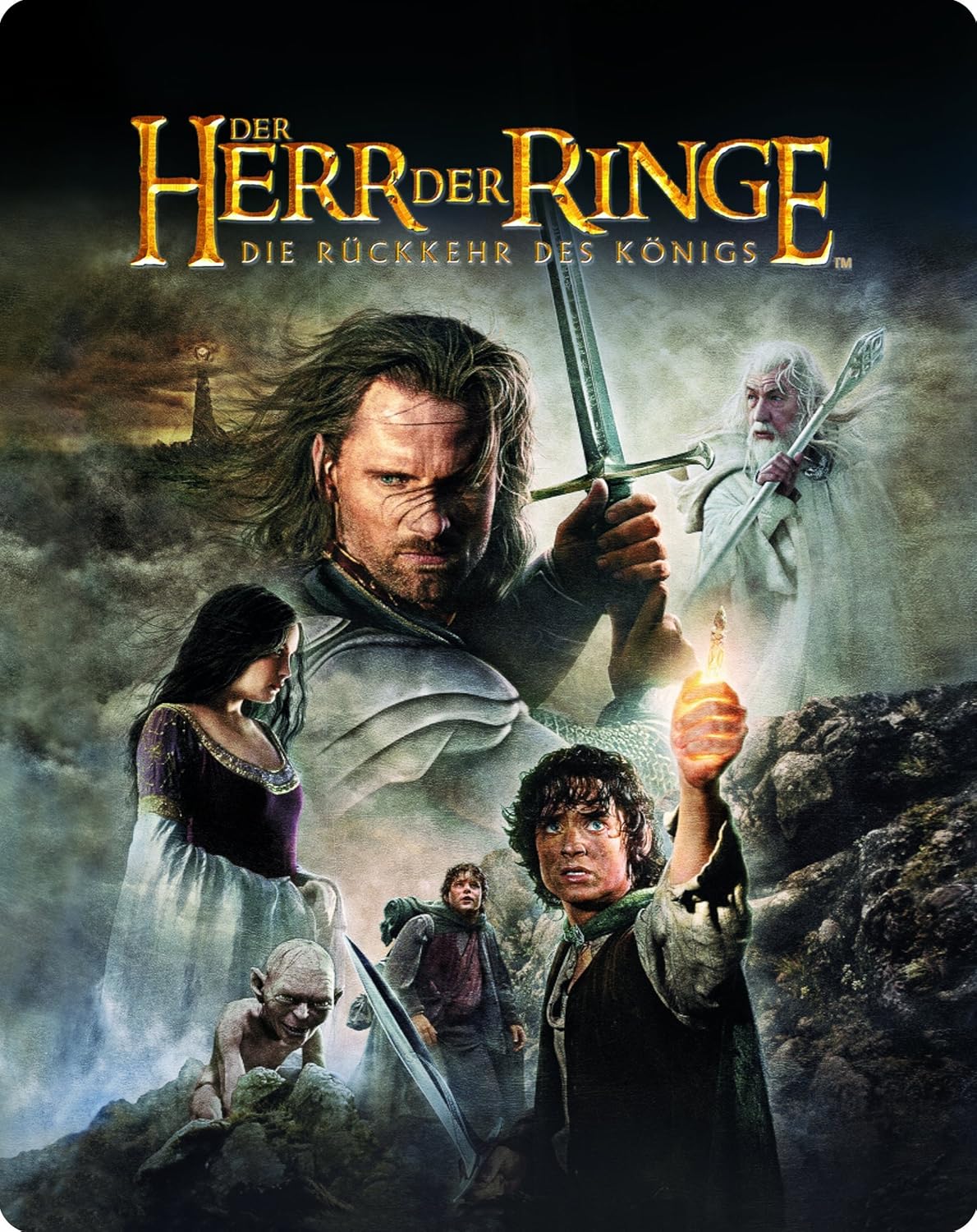 Der Herr der Ringe - Die Rückkehr des Königs (Wende Steelbook - exklusiv bei Amazon.de) [Blu-ray]