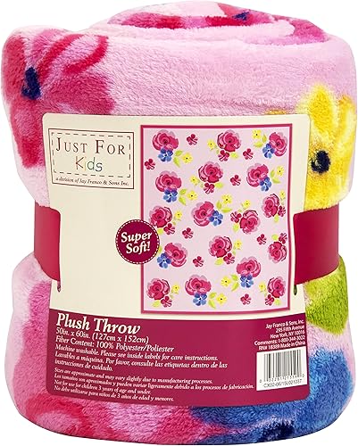 Miniatura 2 de Jay Franco Rose Just for Kids - Manta para niños