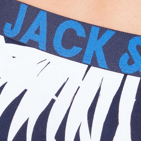 Jack & Jones Men's JACCAMOUFLAGE Trunks of 5 Boxer Shorts, Navy Blazer/ : Navy Blazer-Exuberance-Purple Portion-Olive Branch, L : Buy Online at Best Price in KSA - Souq is now