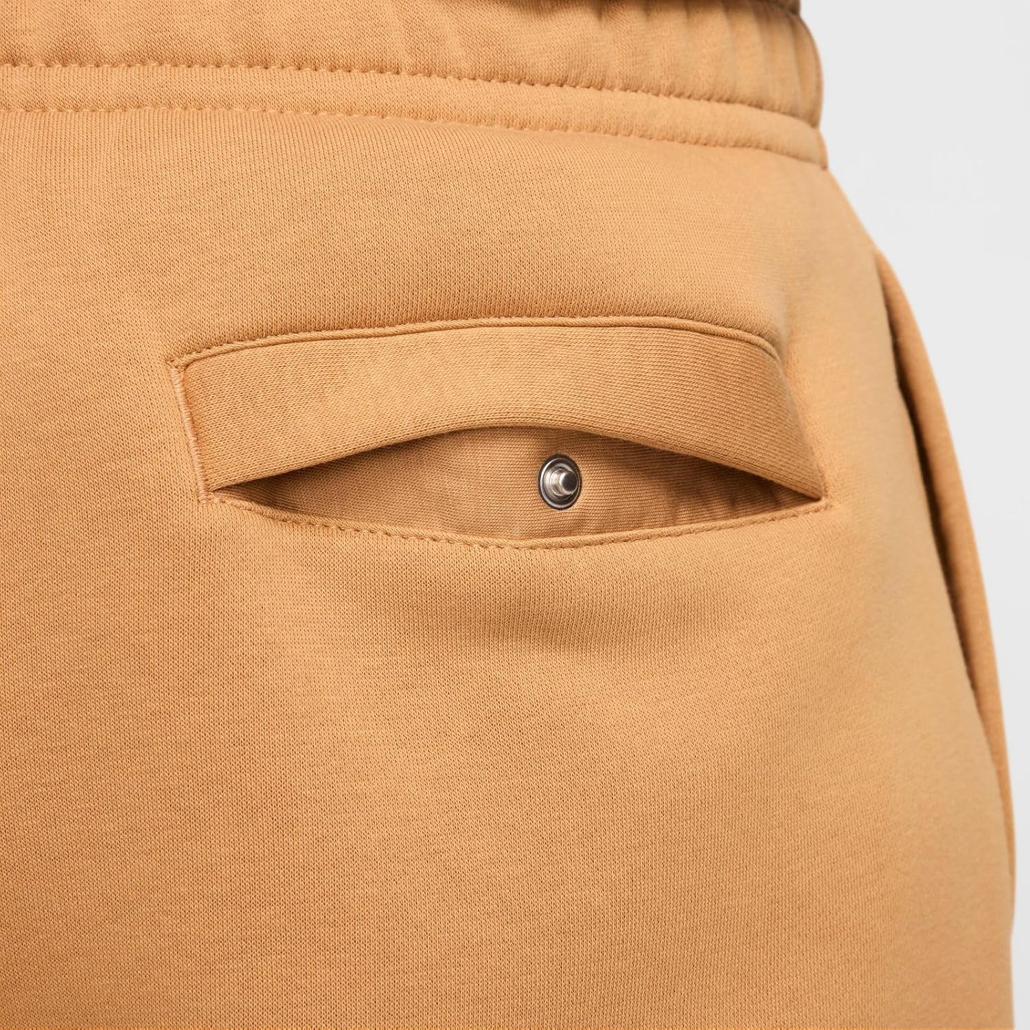 Nike NSW Club Fleece Jogger Mens Pants (Flax/White) - Image 7