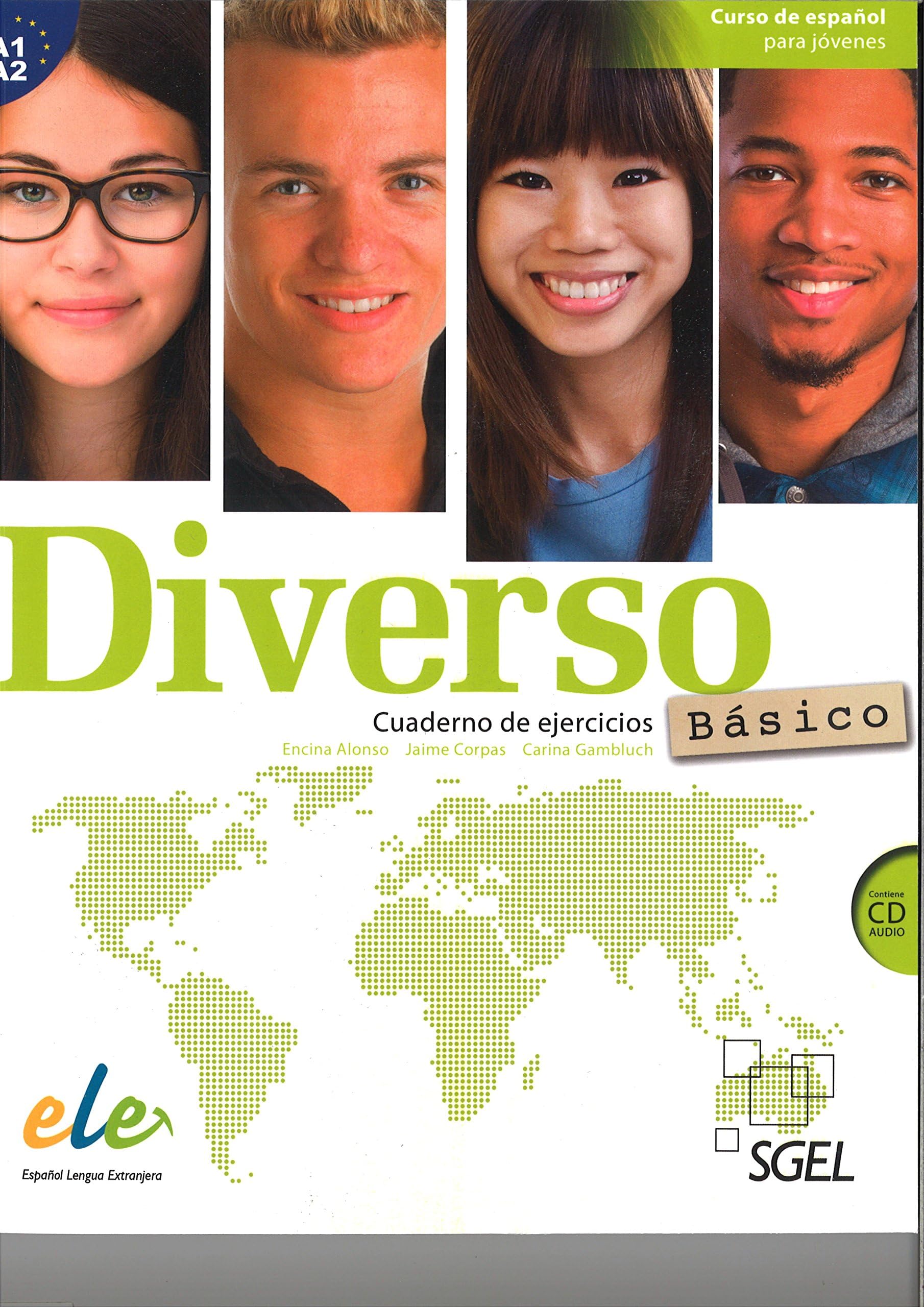 Diverso Basico : Exercises Book: Curso de Espanol para Jovenes
