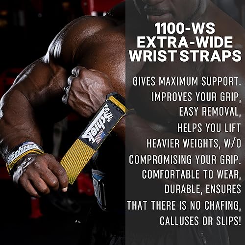 Vista 11 de Schiek Muñeca deportiva modelo 1100 WS Ultimate para levantamiento de pesas Rosa