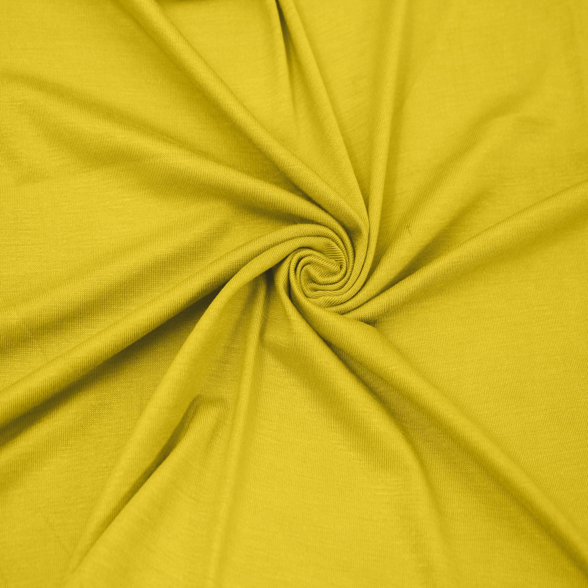 The Yard - Tela de punto de rayón y elastano de 152 cm de ancho, elástico en 4 direcciones, 200 g/m², peso medio, suave y transpirable, ropa, accesorios, maternidad y decoraciones