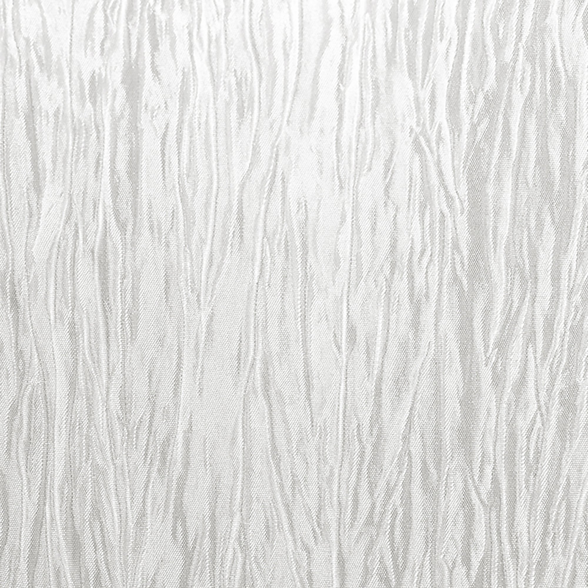 Ultimate Textile -5 Pack- Crinkle Taffeta - Delano 50 x 108-Inch Rectangular Tablecloth, White