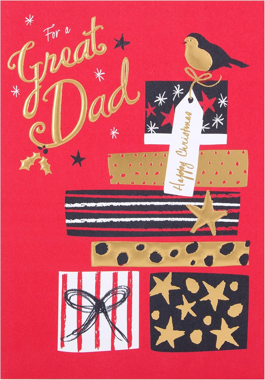 Hallmark Dad Christmas Card 'Fantastic Times' - Medium