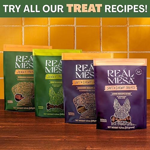 Miniatura 4 de Real Mesa - Golosinas de pollo para perros, cecina para perros, golosinas de pollo totalmente naturales, con alto contenido de proteínas, bocadillos