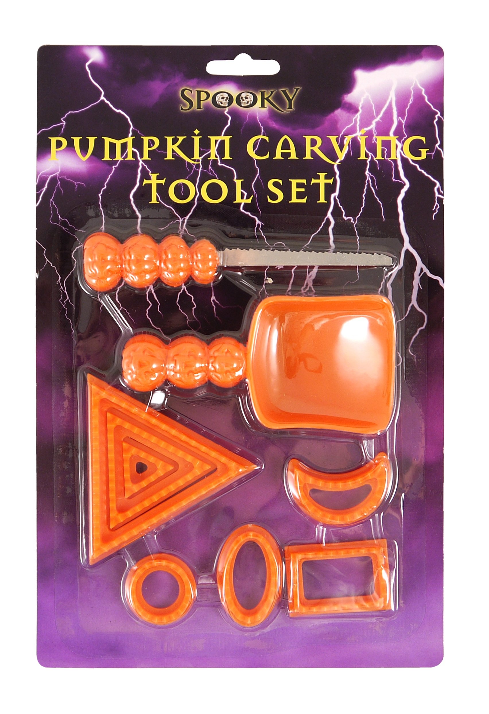 Halloween Pumpkin Carving Tool Set 9 Piece Tool Kit