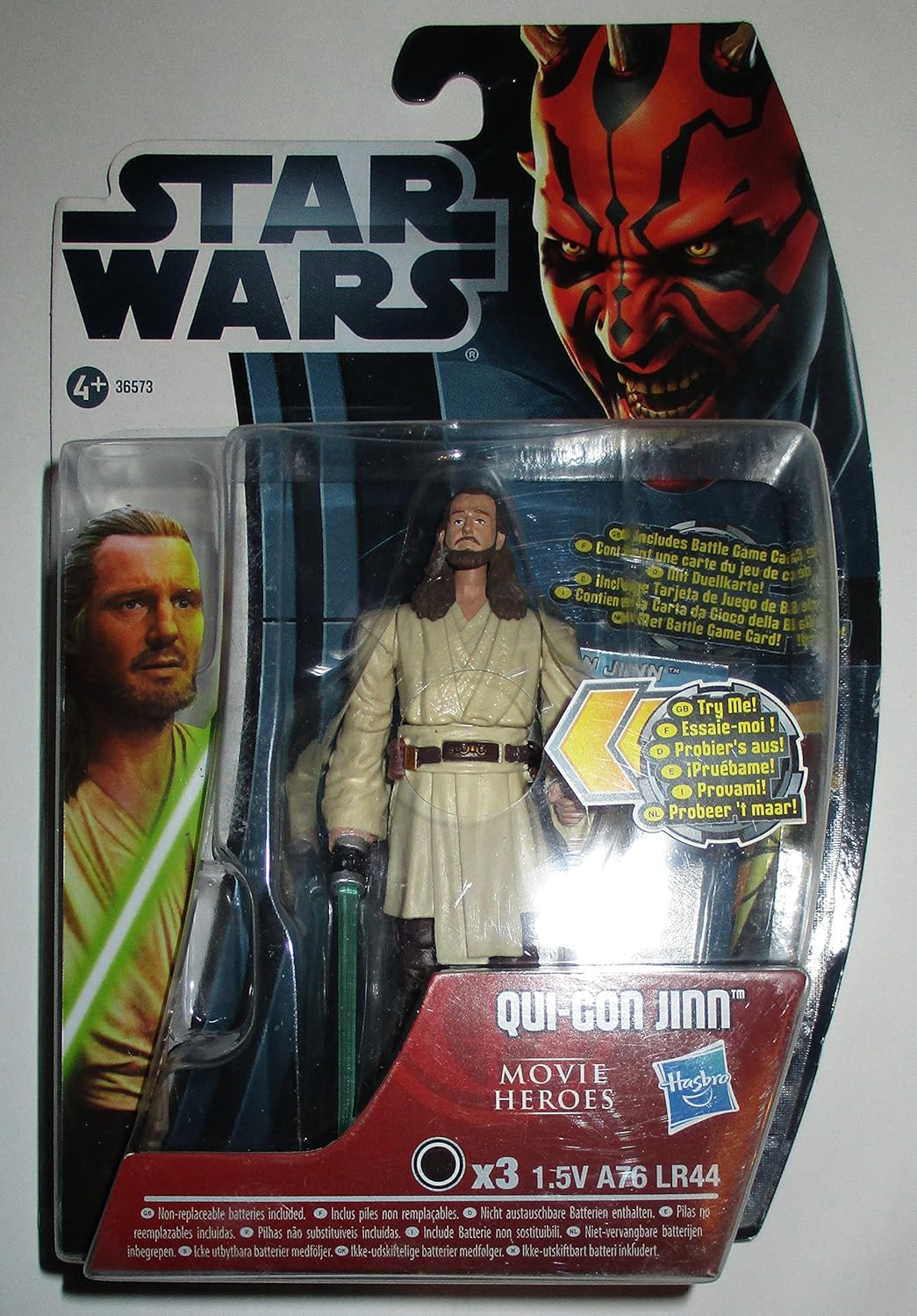 Star Wars Qui Con Jinn Figure