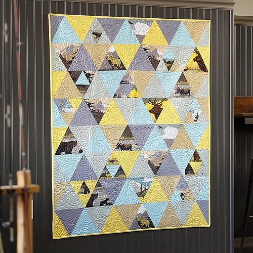 Miniatura 5 de Missouri Star Quilt - Plantilla de acolchado triangular, regla triangular acrílica de 8 pulgadas de 60 grados para paquetes de dijes, pasteles de