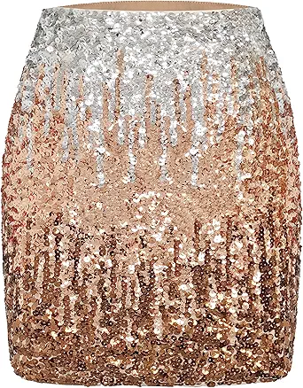 MANER Sequin Mini Skirt