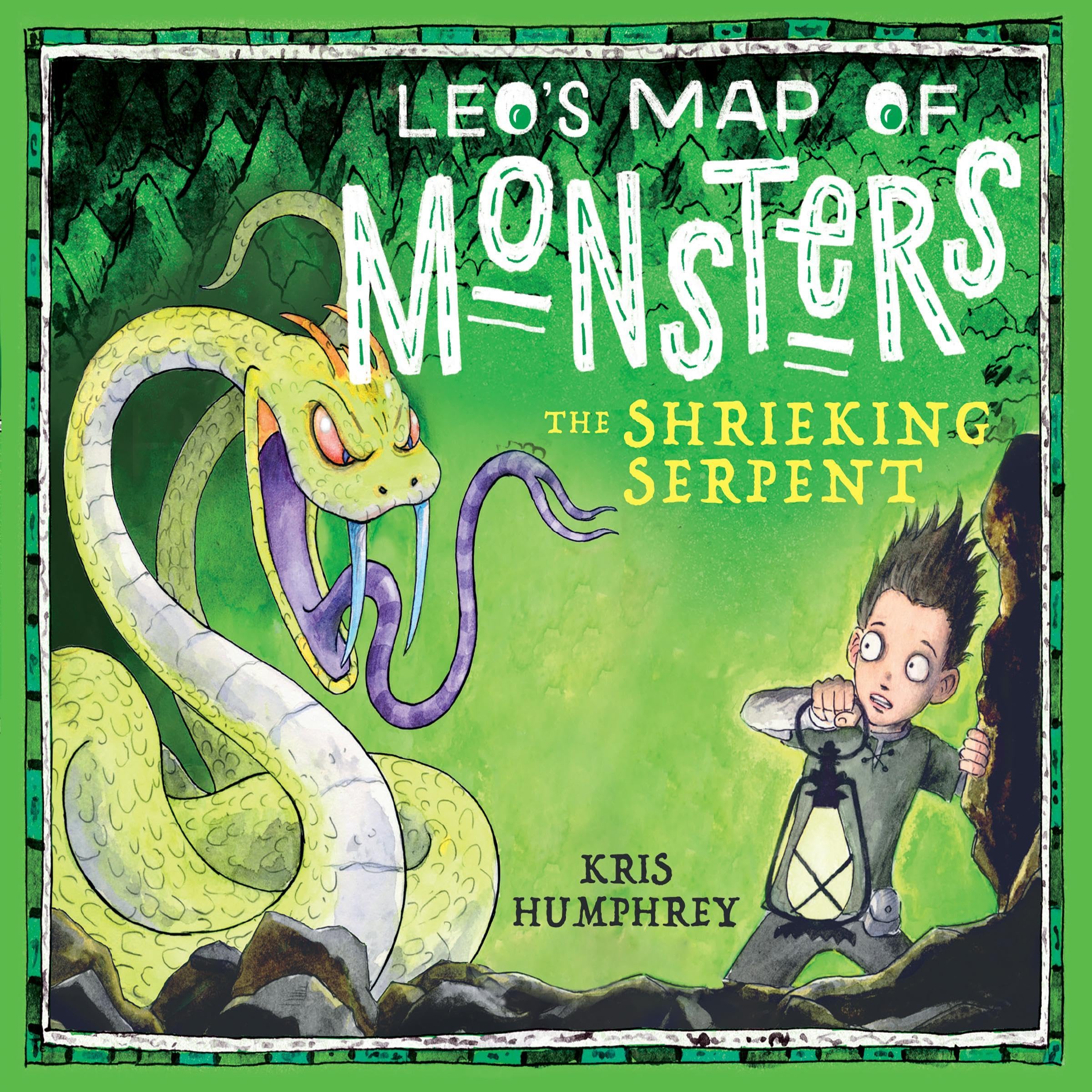 Cover art for Leo's Map of Monsters: The Shrieking Serpent