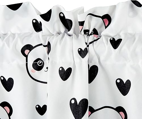 Miniatura 3 de Chezmoi Collection Juego de 4 cortinas para ventana de pelotas deportivas para niñosadolescentes, azul marino, gris, naranja, blanco, estampado,