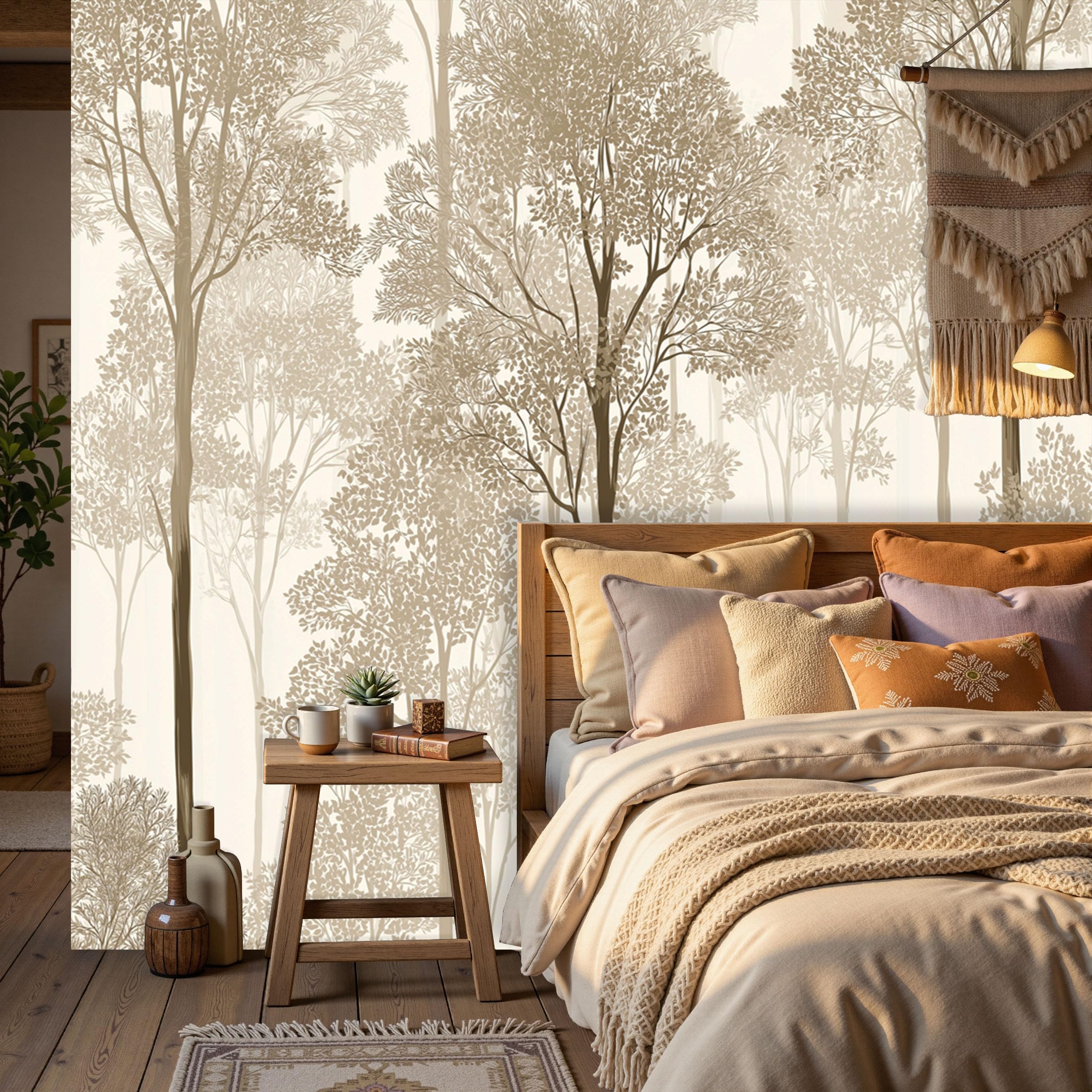Décoration murale XXL paysage forestier naturel papier peint 3D