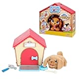 Little Live Pets My Puppy's Home Playset, Interactive Play Dog with Building Dog House Toys, Puppy Plush Toy with 25+ Sounds for Kids of Ages 5+