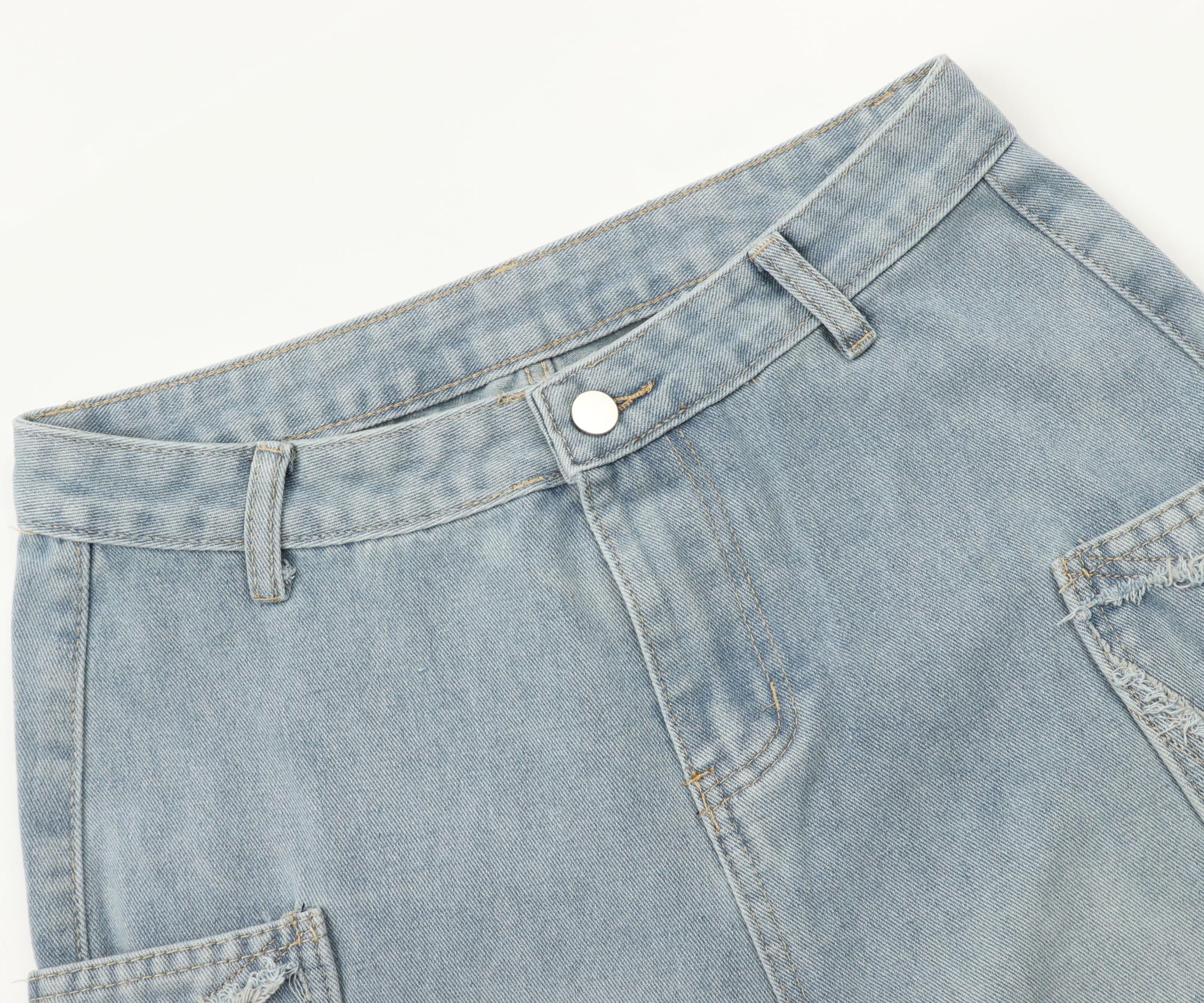 Star Jeans Y2k Baggy Jeans Damen Große Taschen