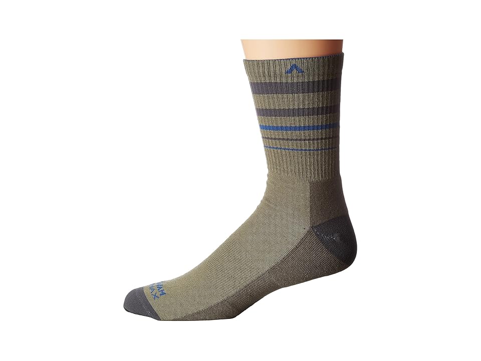 

Wigwam Muir Trail Pro (Foliage Green) Men's Crew Cut Socks Shoes, Gray