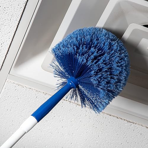 Miniatura 8 de Carlisle FoodService Products Flo-Pac - Plumero redondo de plástico con cerdas suaves, 9 pulgadas, azul, (paquete de 12)