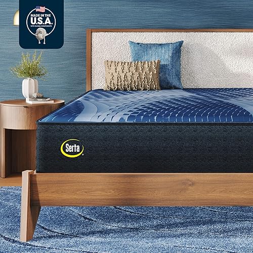 Miniatura 7 de Serta iComfort Aspire - Colchón de espuma viscoelástica de felpa de 14 pulgadas, alivia la presión, enfriamiento y apoyo para un sueño reparador,