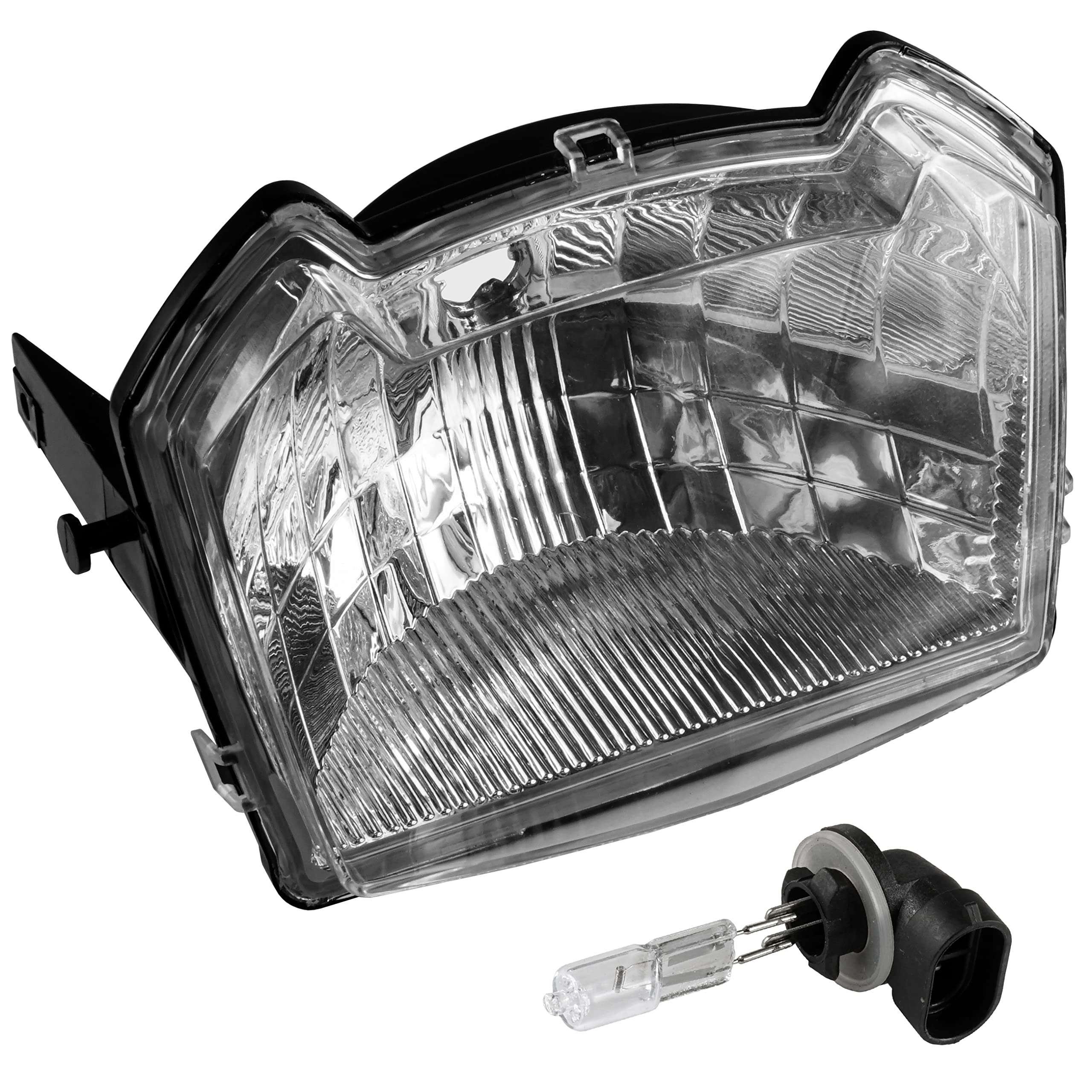 Caltric Headlight Assembly Middle Compatible with Polaris Sportsman 850 SP 2015-2016 Complete