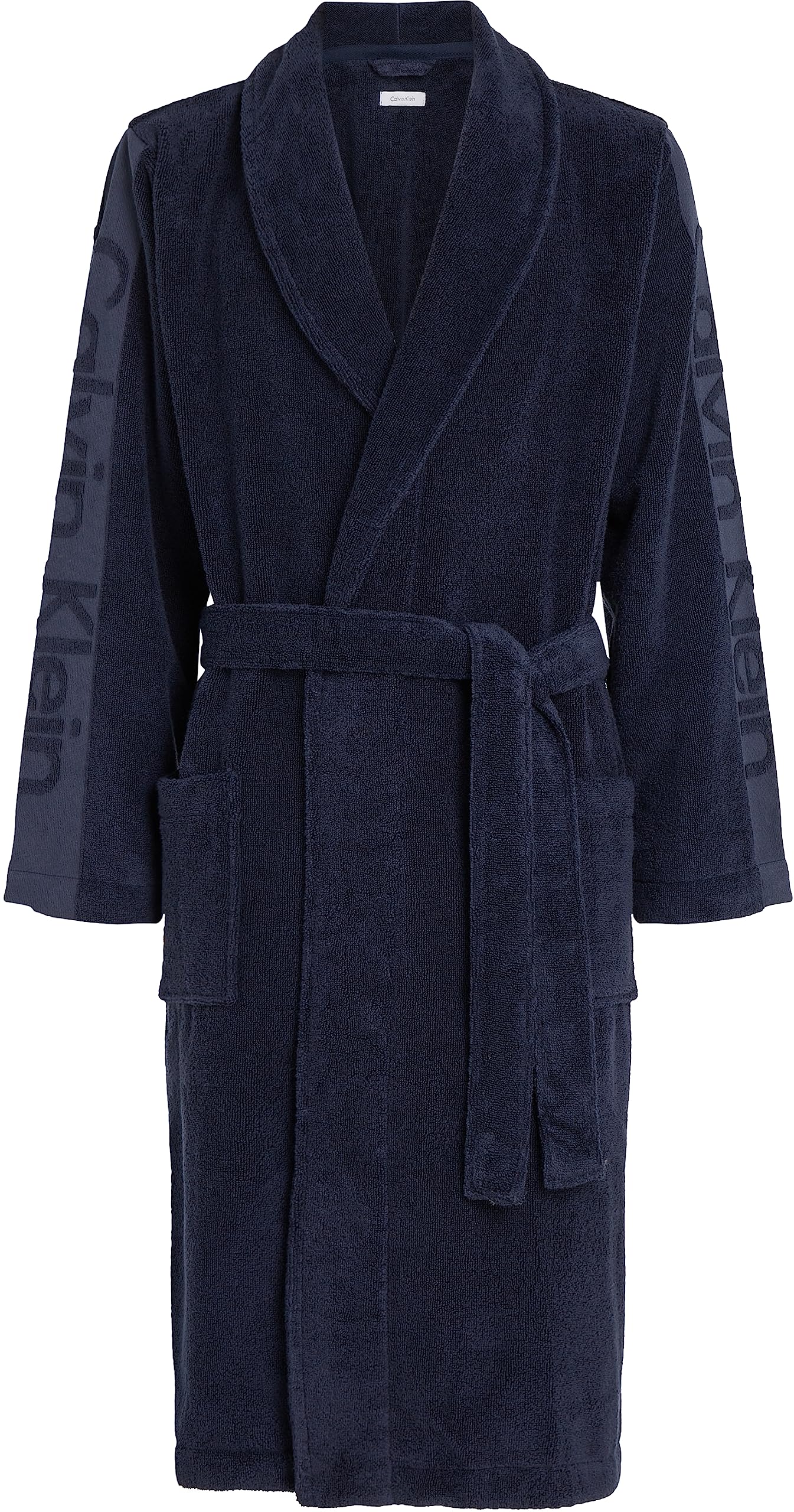 Calvin Klein Robe Szlafrok Mężczyźni, Niebieski (Blue Shadow 8sb), S-M